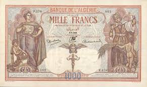Billet banque Algérie