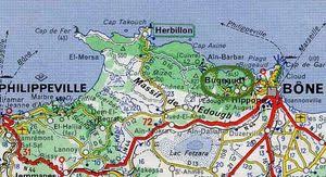 Carte de BUGEAUD